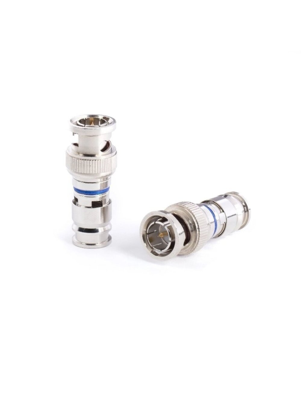 BNC Compression Connector | for RG6 Coaxial Cable -Male, SDI, CCTV | 24 Pack NEW